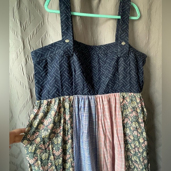 Available - Jade by Jane strapless floral maxi dress, 3X - Picture 2 of 5